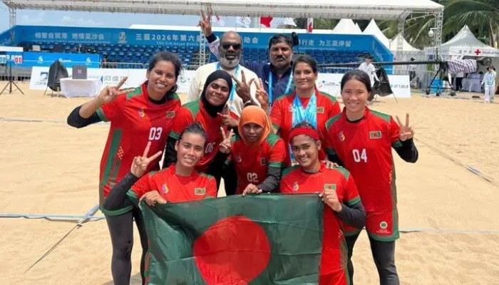 কাবাডিতে থাইল্যান্ডকে উড়িয়ে দিল বাংলাদেশ নারী দল